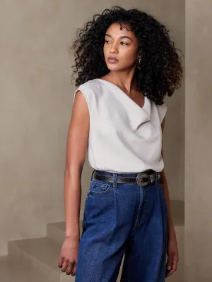 Cowl-Neck Top