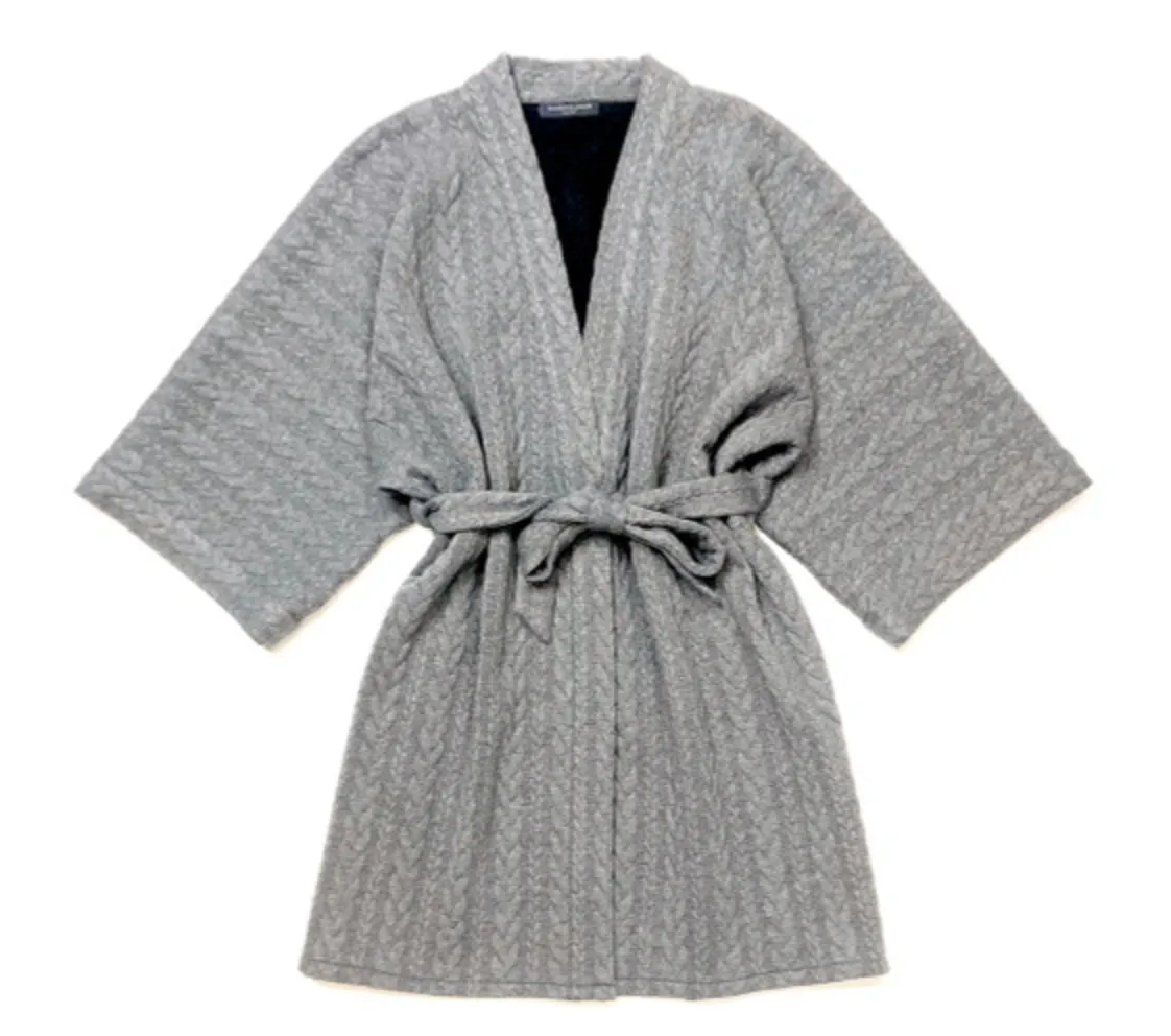 Cozy Wellness Robe in Grey