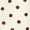 Cream And Brown Polka Dot Midi Smock Dress