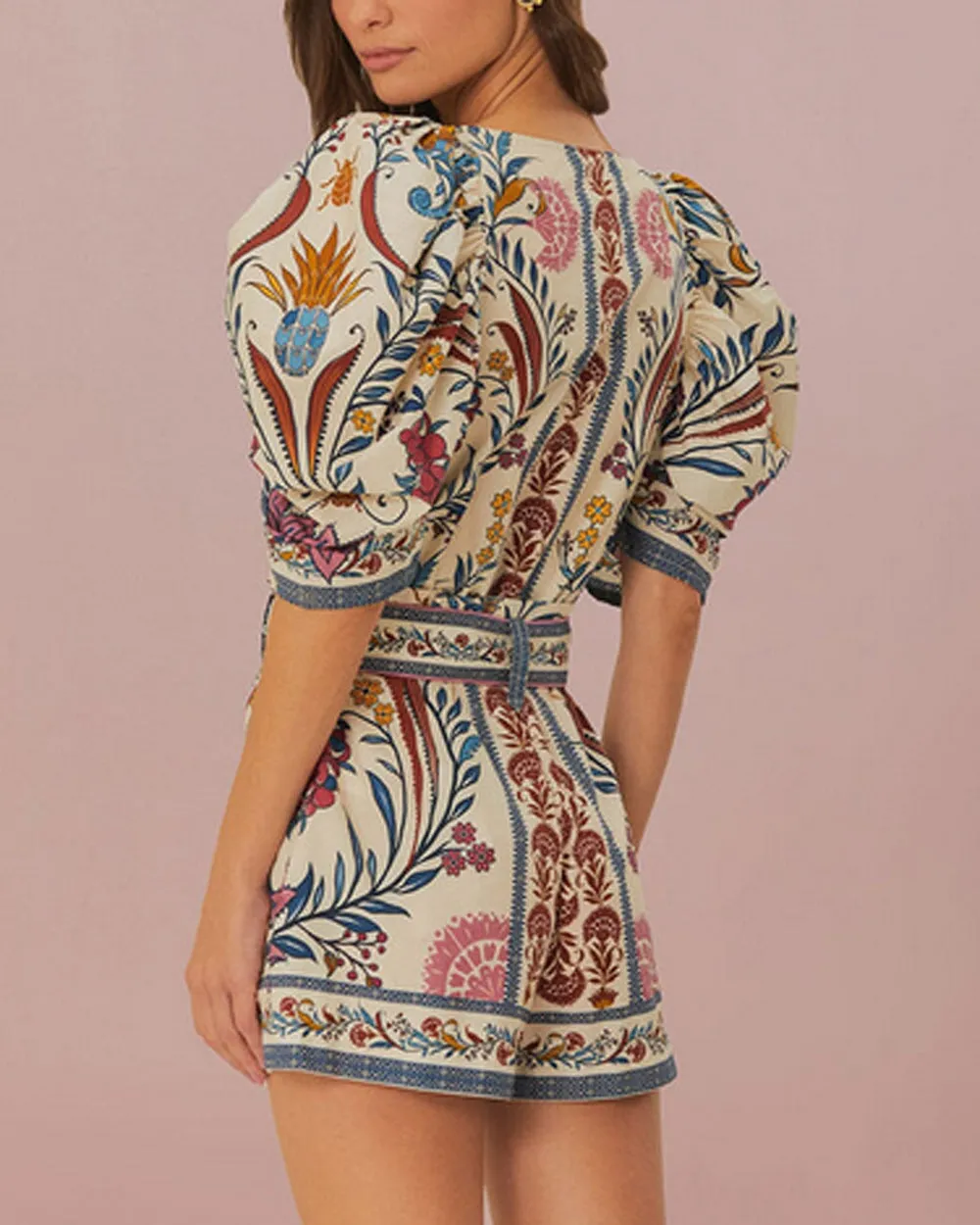 Cream Romantic Lightness Romper