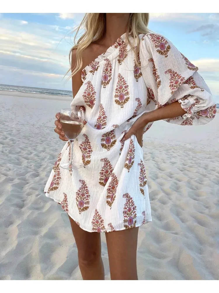 Cristina® | Asymmetrical Mini Dress