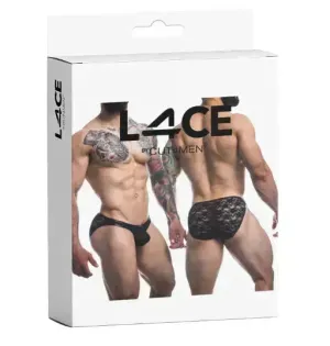 Cut For Men L4CE Bikini Bulge Black - LARGE