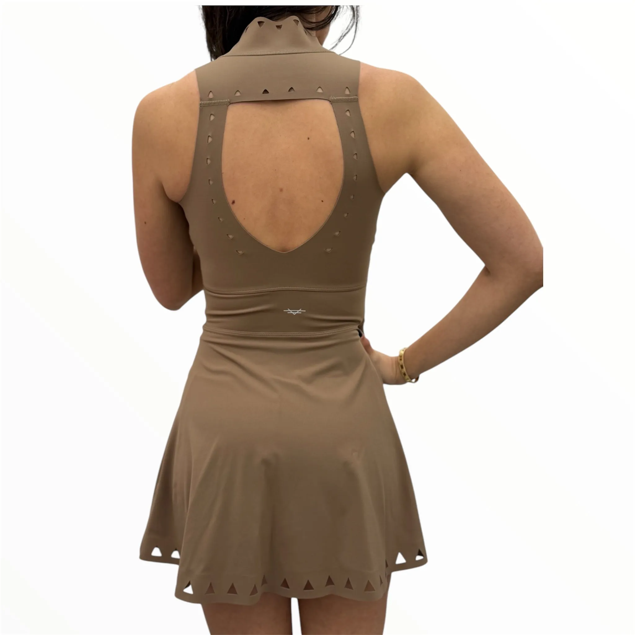 Cutout Dress - Mocha