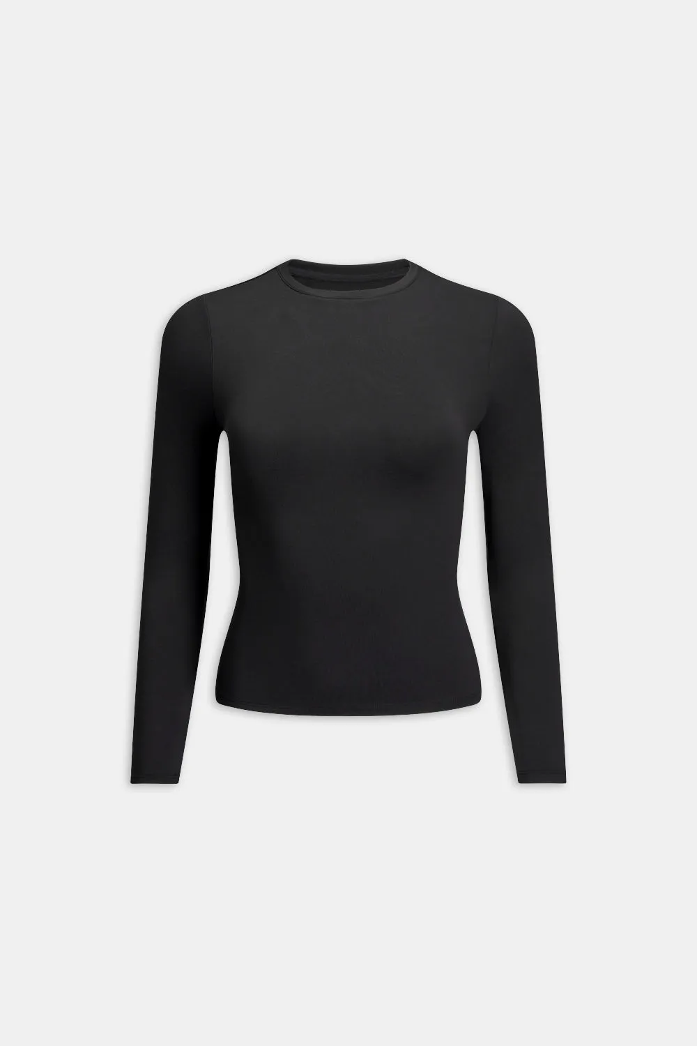 DAYFLEX ESSENTIAL LONG SLEEVE FULL LENGTH TOP - SHADOW BLACK