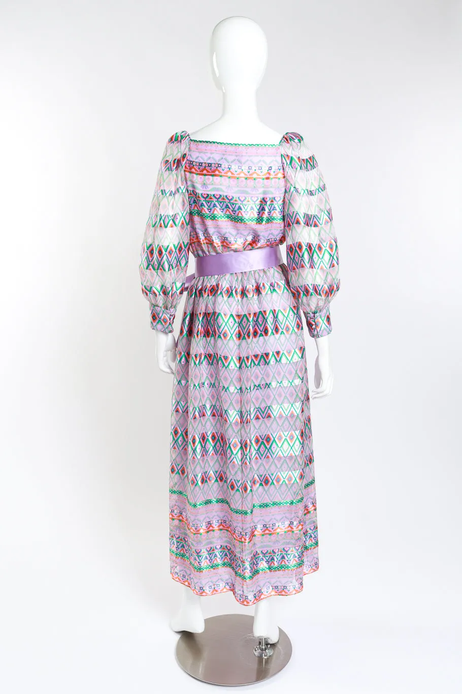 Diamond Stripe Maxi Dress