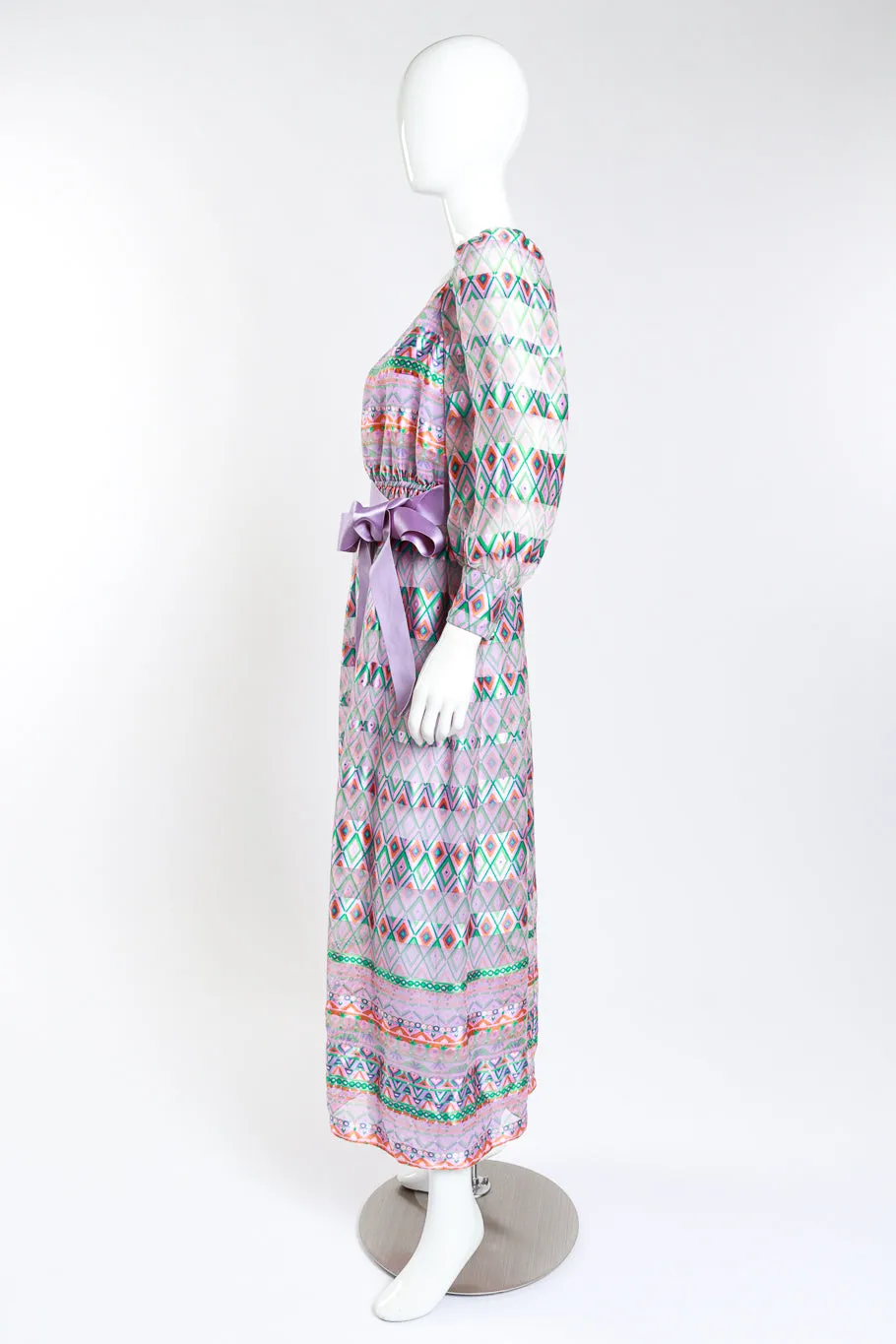 Diamond Stripe Maxi Dress