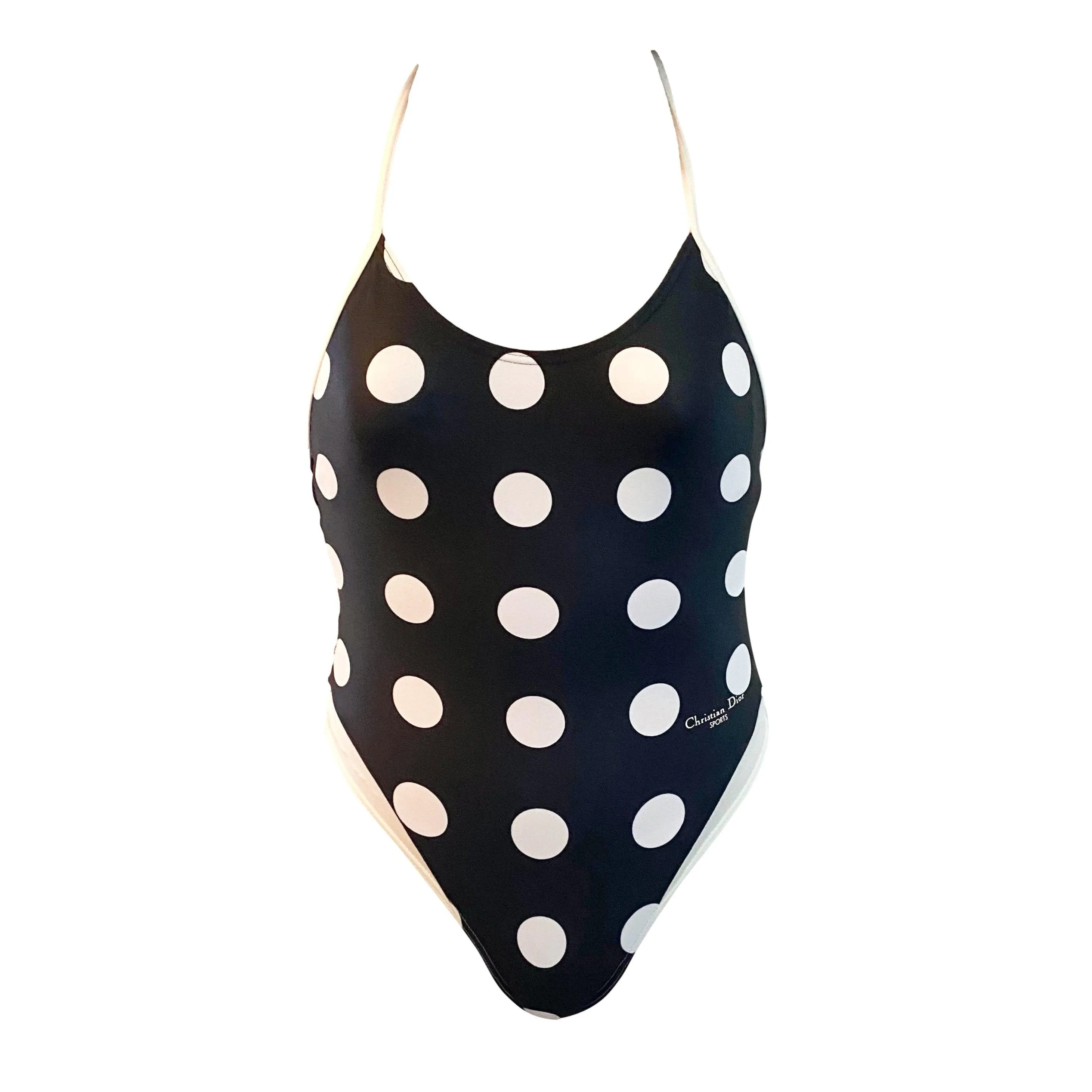 Dior Sport Black Logo One Piece