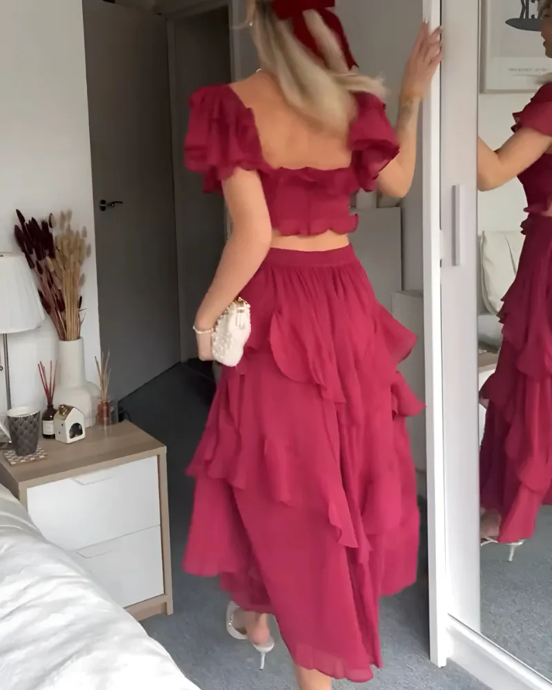 Dolly | Sophisticated Ruffle Summer Dress