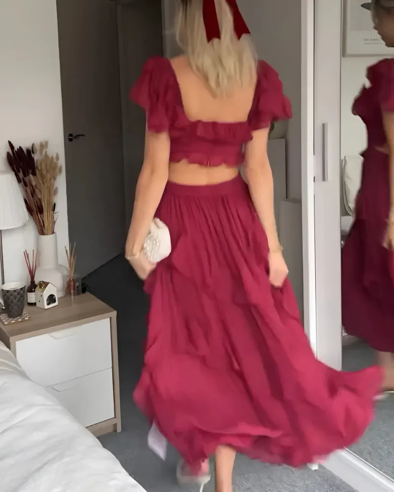 Dolly | Sophisticated Ruffle Summer Dress
