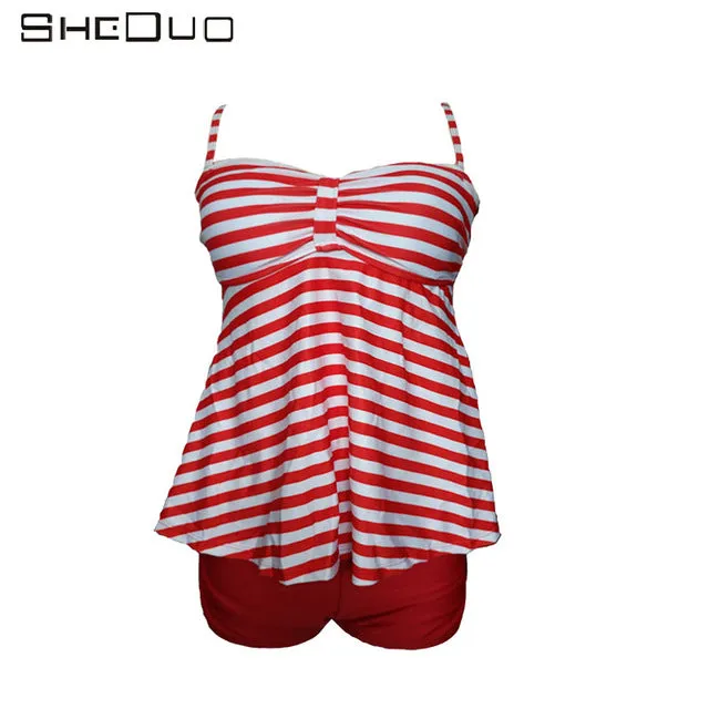 Dots Print Swimwear Brazilian Monokini Skirt Swimsuit Women Bodysuit Plus Size Swimsuit 2017 Vintage Retro Bathing Suit bikinis