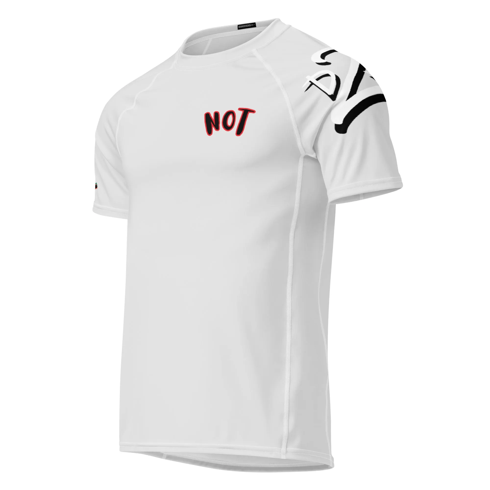 DOUBTFUL All-over Print Men’s Rash Guard - Not Off