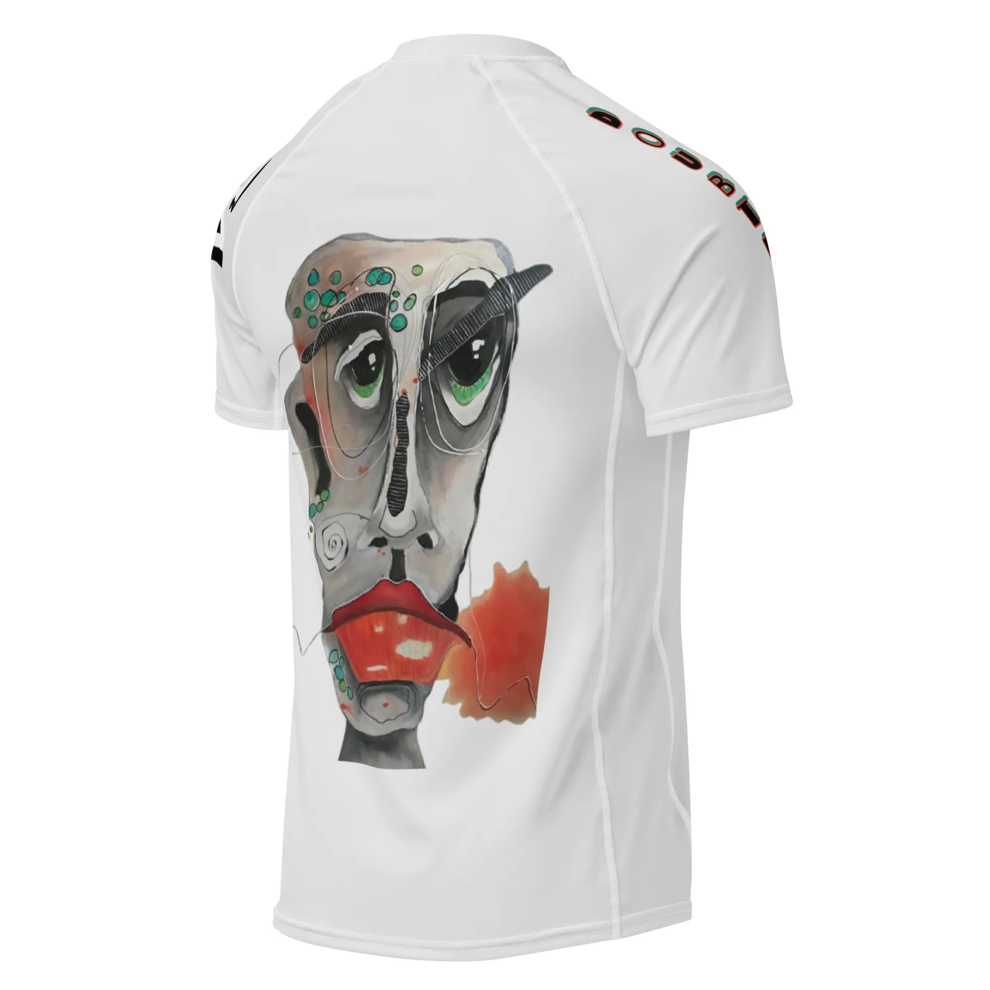 DOUBTFUL All-over Print Men’s Rash Guard - Not Off