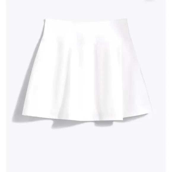 Draper James Side Slit Skort in White