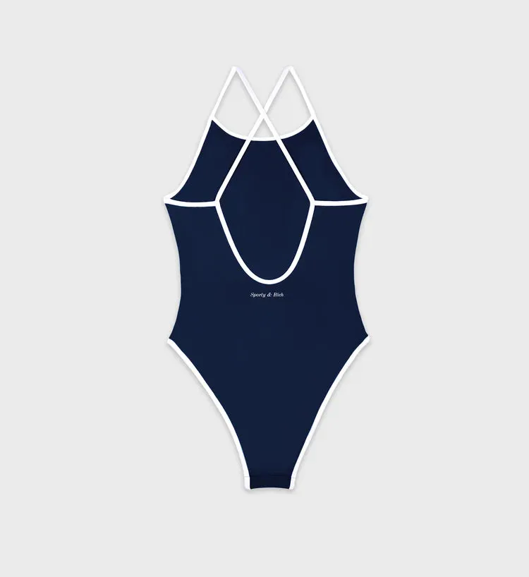 Eden Crest Bathing Suit - Navy
