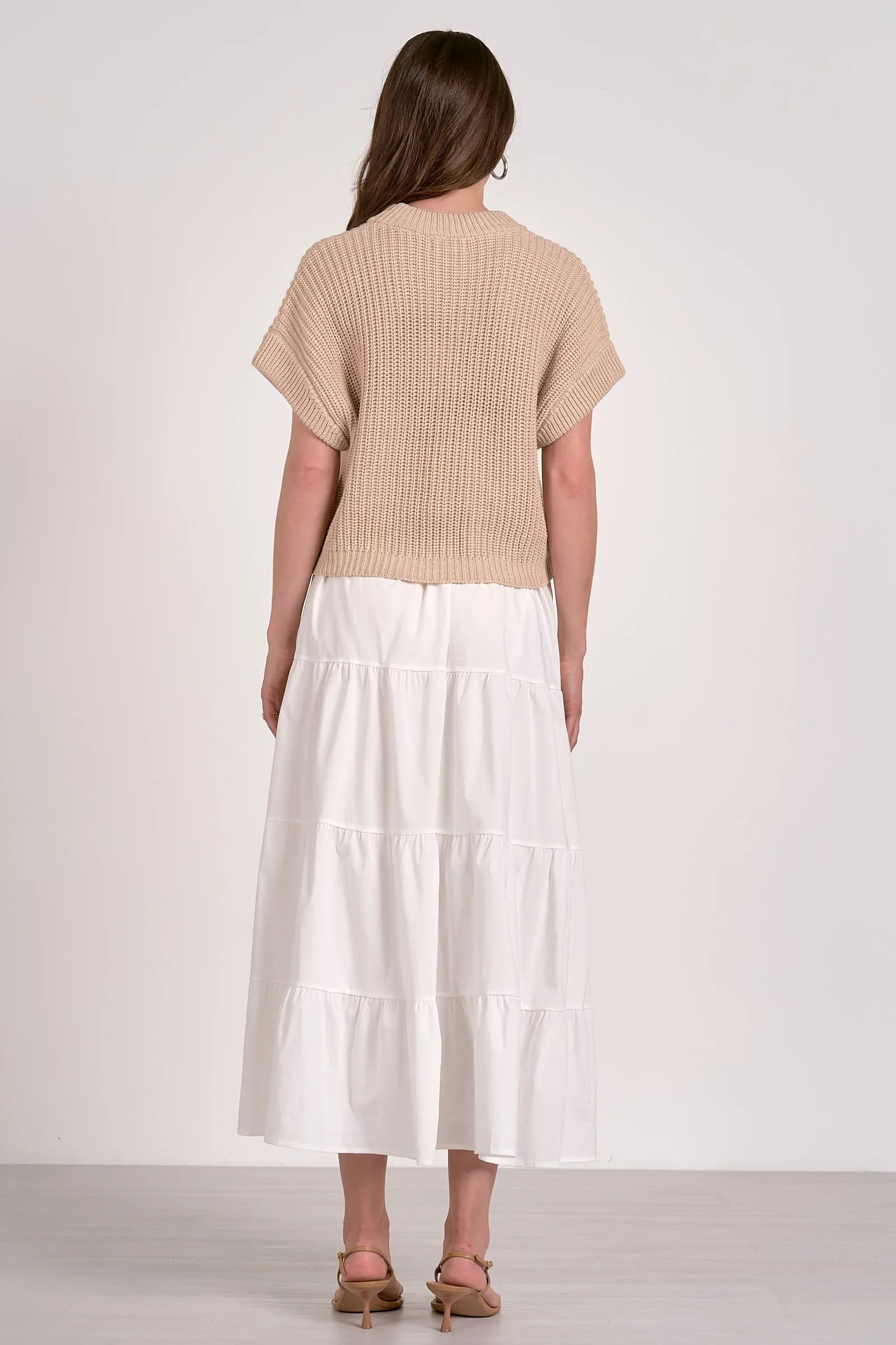 Elan 2fer Knit Midi Dress