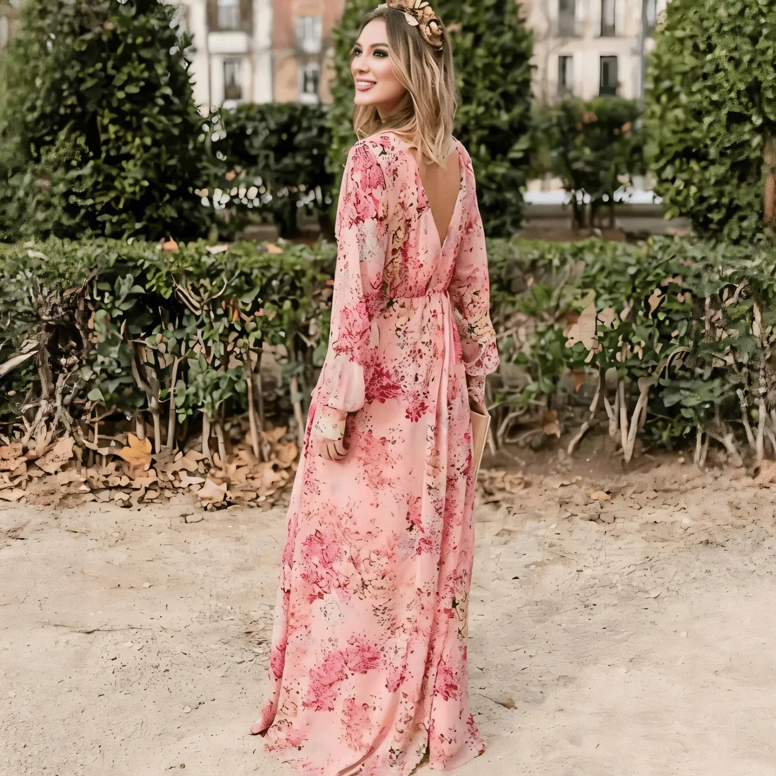 Elegant Floral Dress for Special Occasions