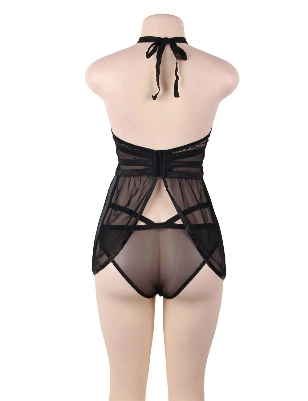 Elegant Red Lace backless Sexy Babydoll Egypt