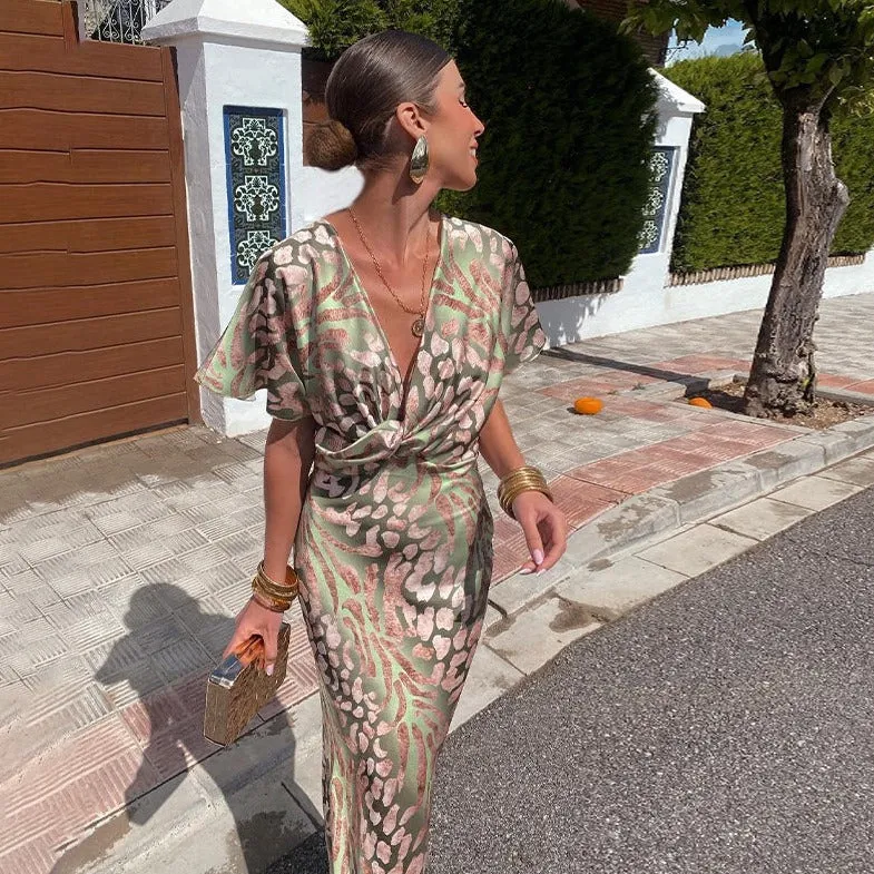 Elisa™ Sophisticated Silk Dress