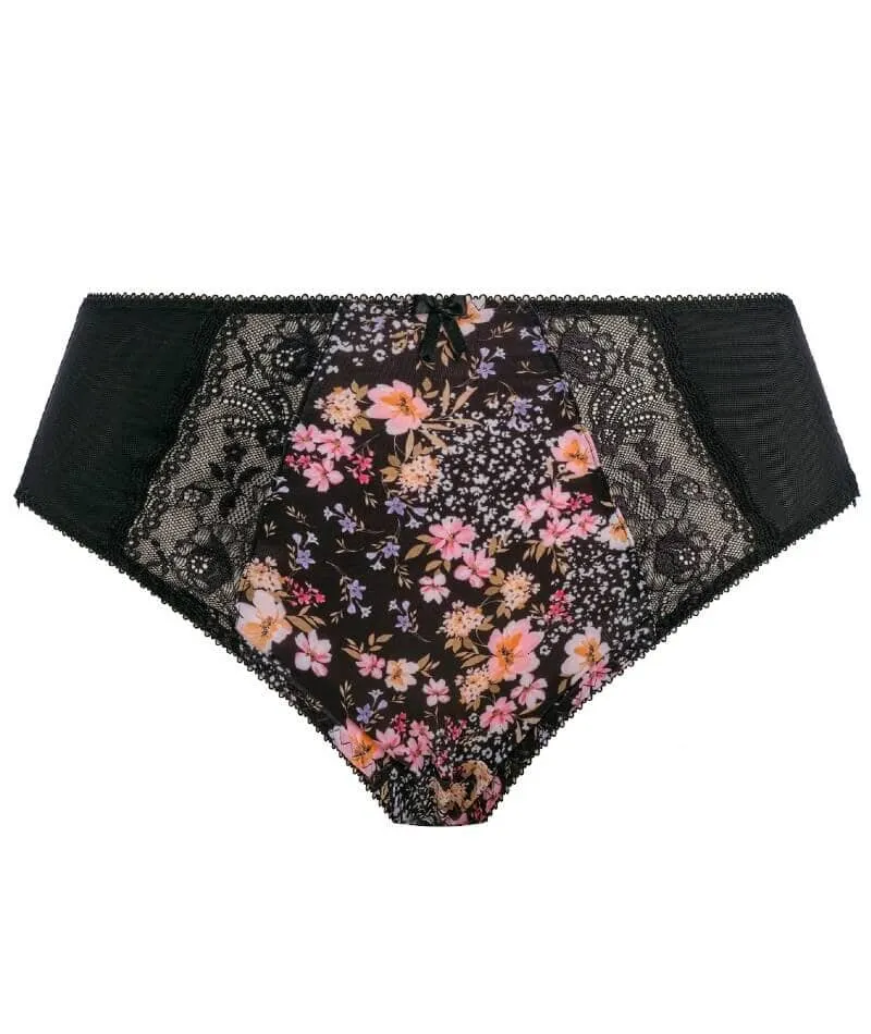 Elomi Morgan High Leg Brief - Summer Garden