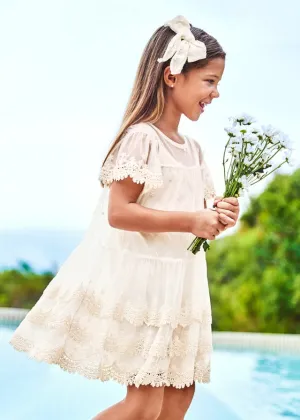 Embroidred Tulle Dress 3.935