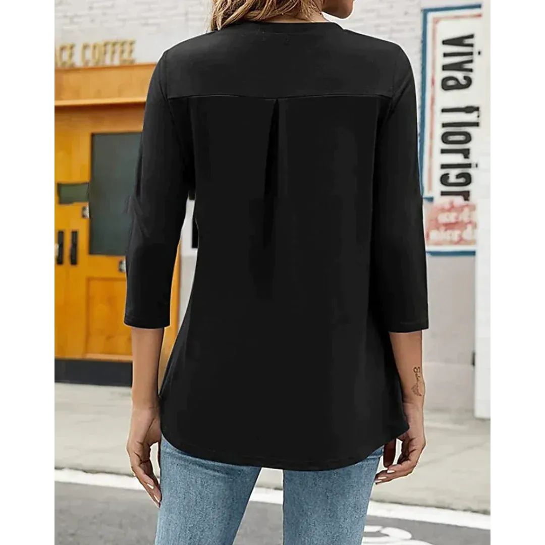 Emilia® | Loose Tunic With 3/4 Sleeves