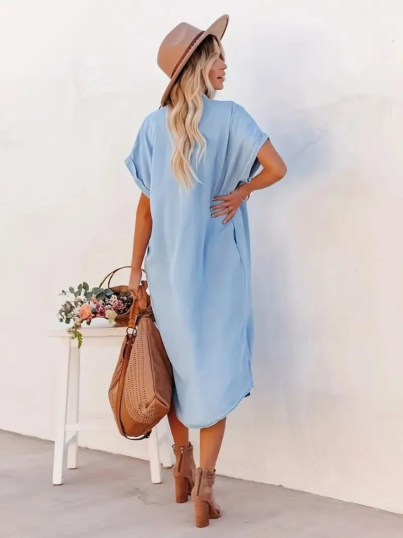 Ermelinda® | Stylish Shirt Dress