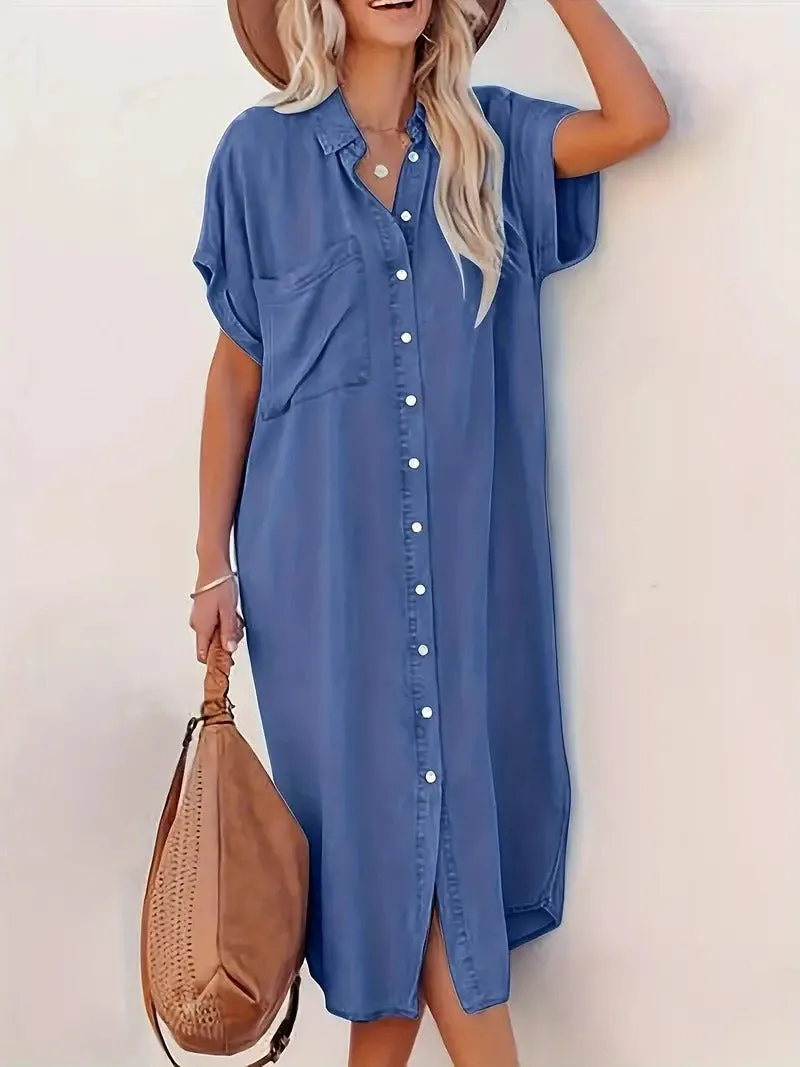 Ermelinda® | Stylish Shirt Dress