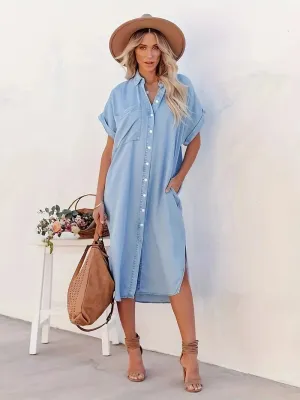 Ermelinda® | Stylish Shirt Dress