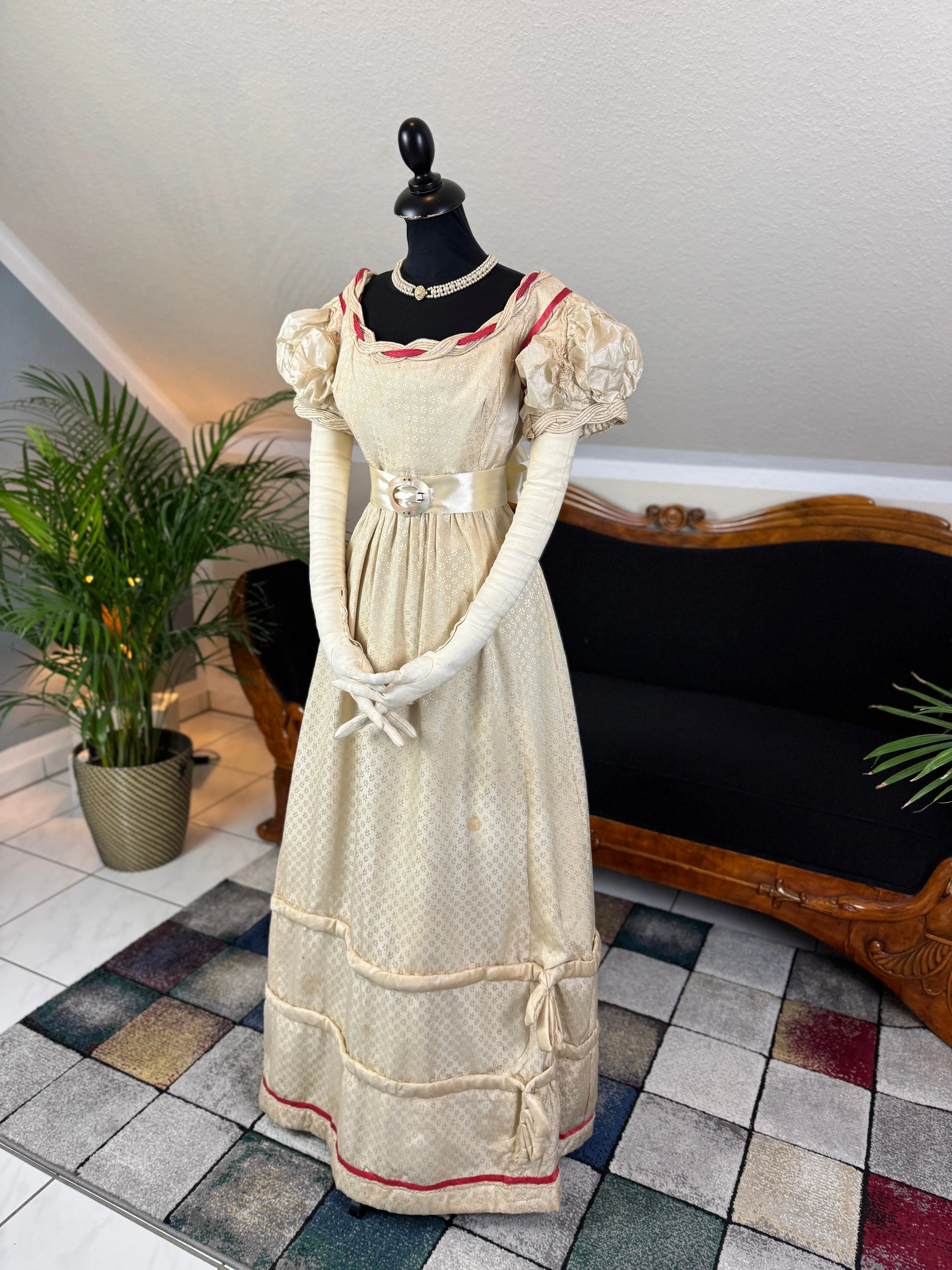 Evening Dress, England, ca. 1823