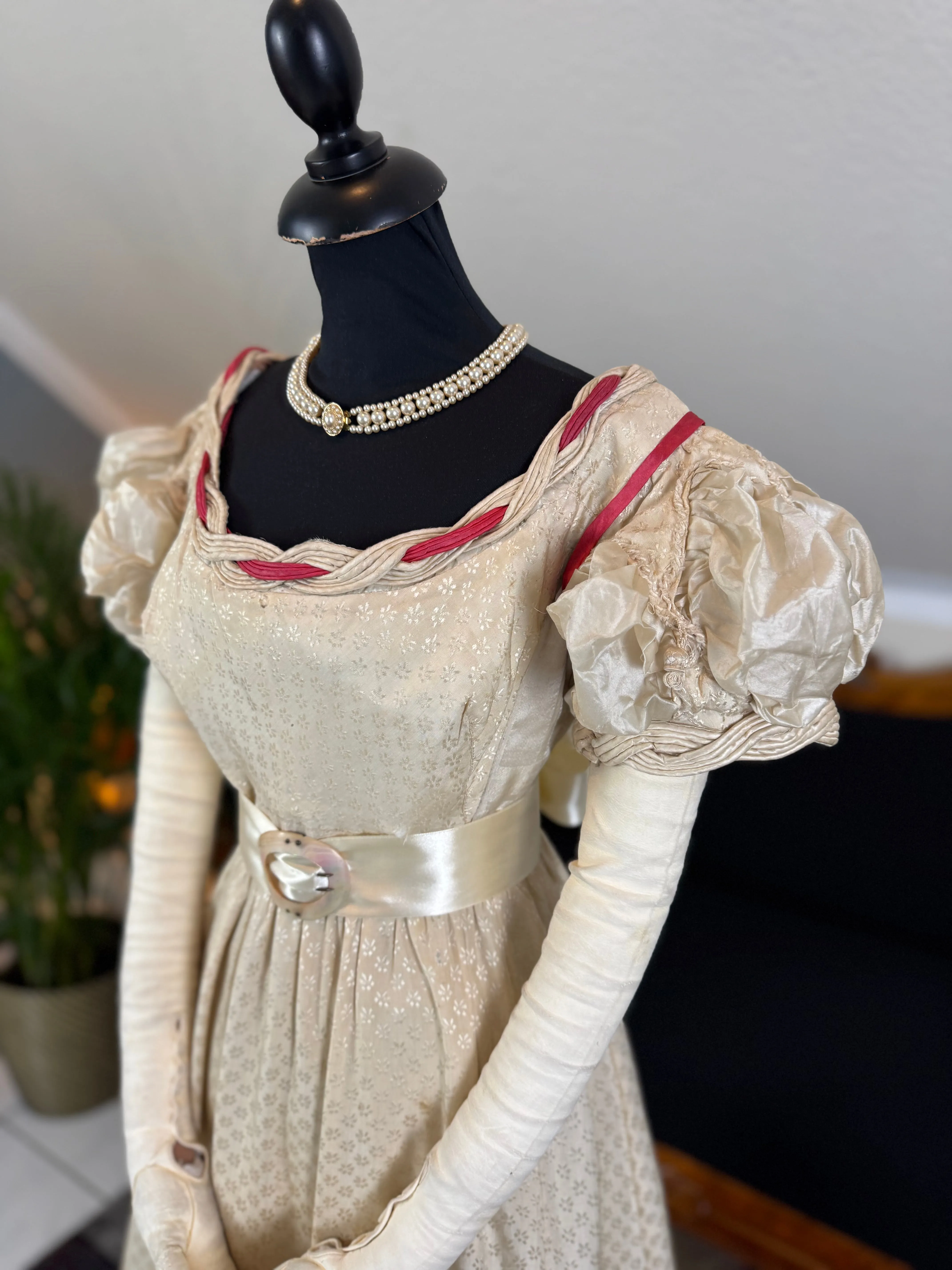 Evening Dress, England, ca. 1823