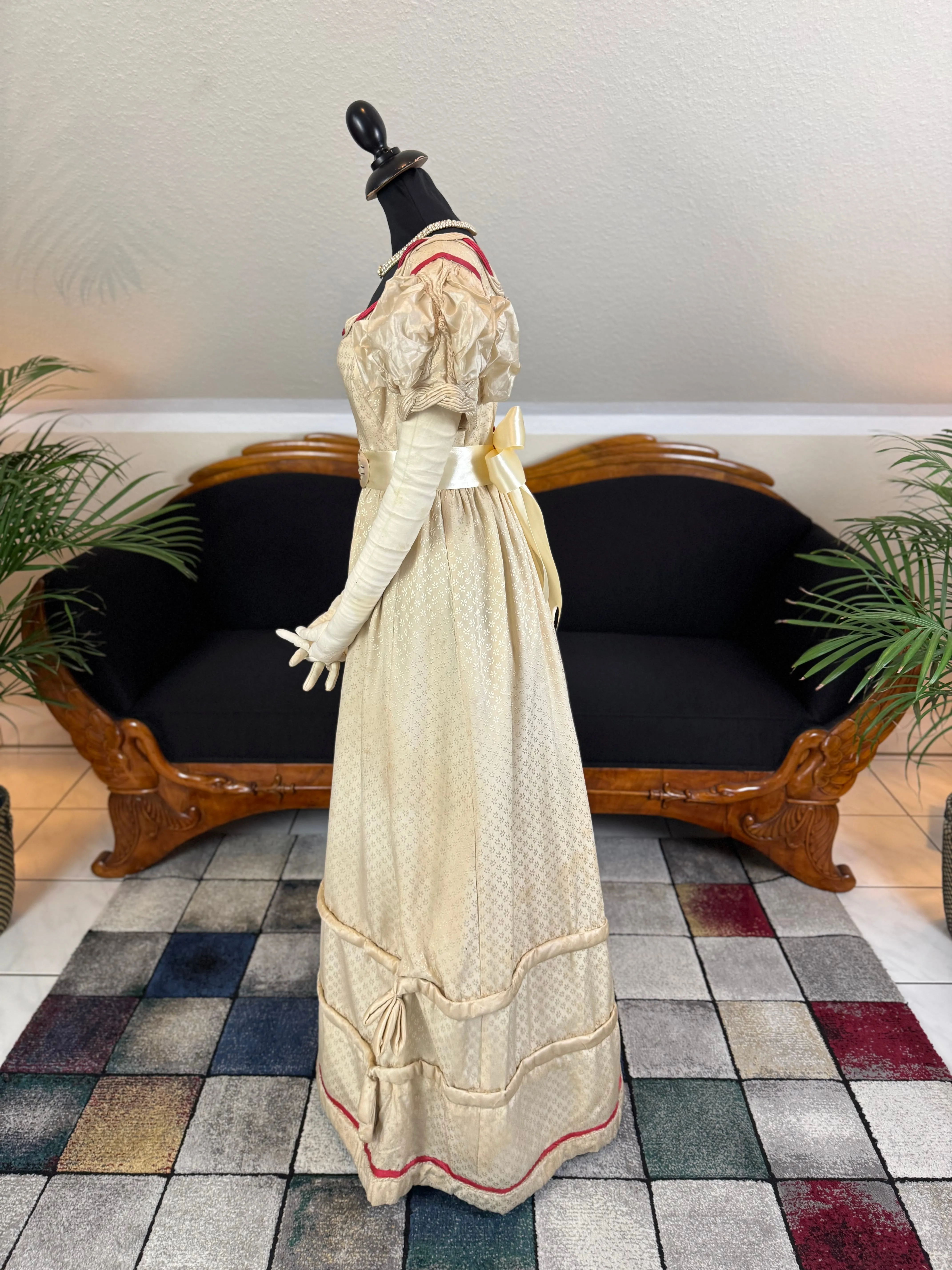Evening Dress, England, ca. 1823