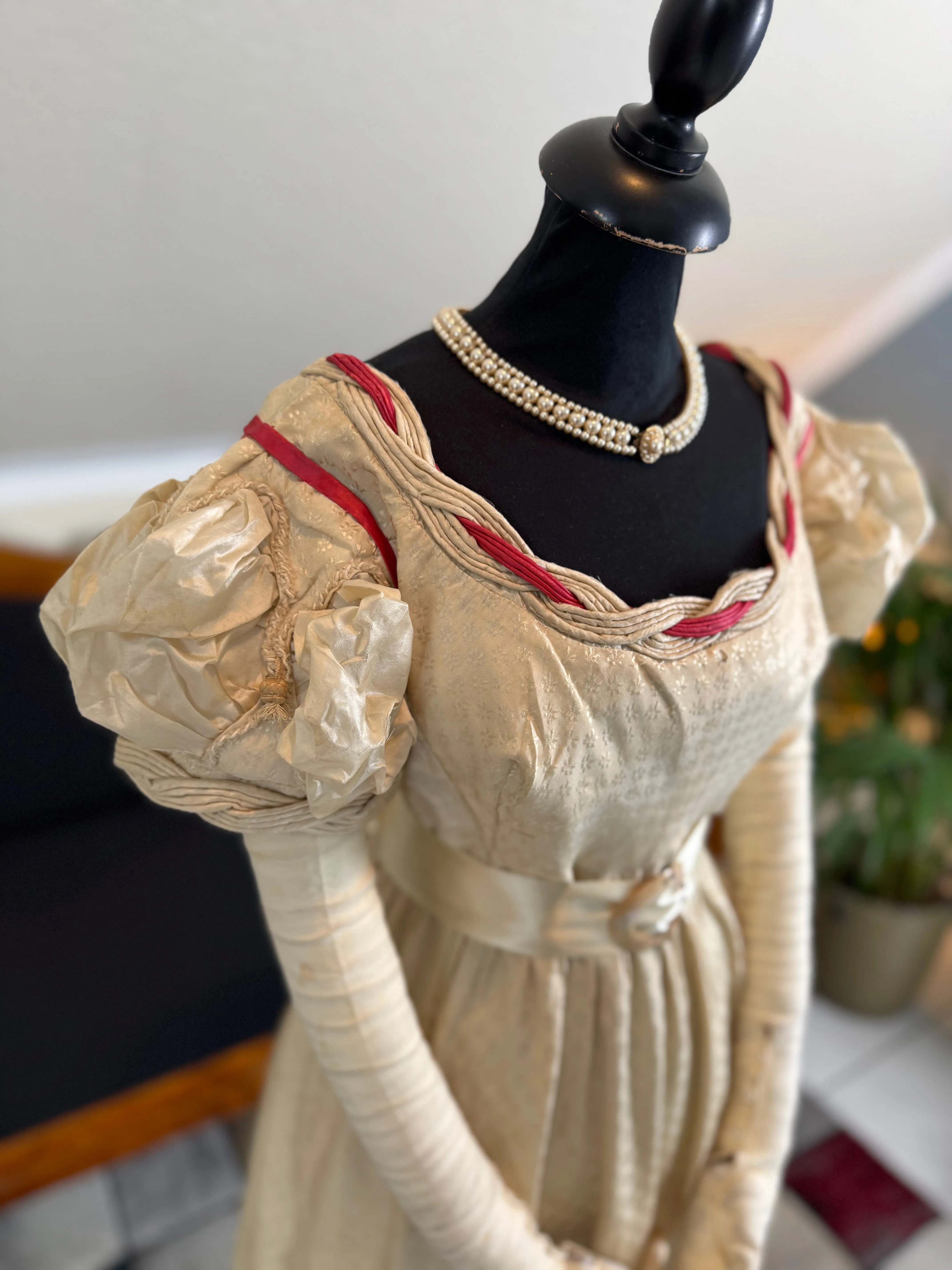Evening Dress, England, ca. 1823