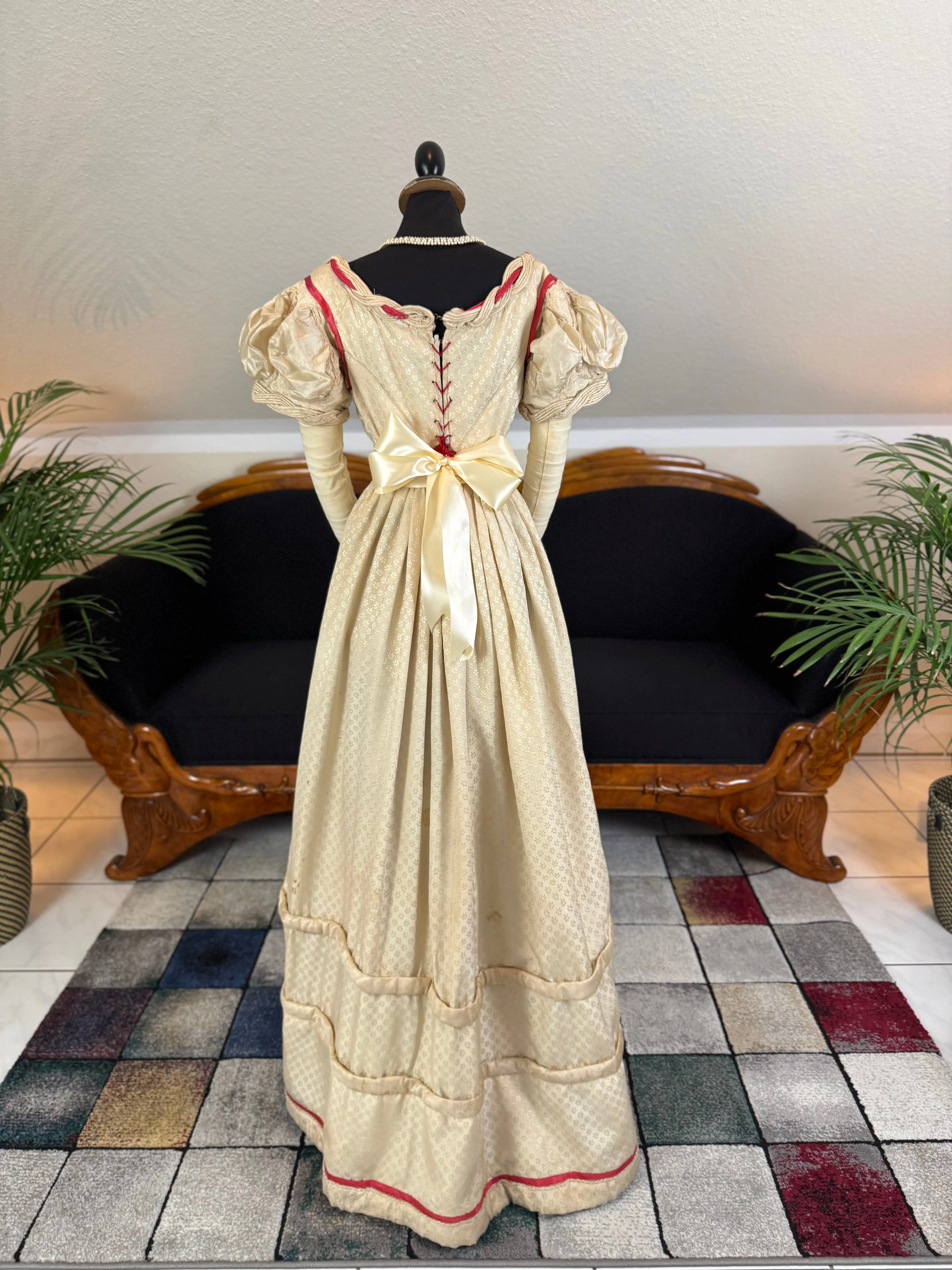 Evening Dress, England, ca. 1823