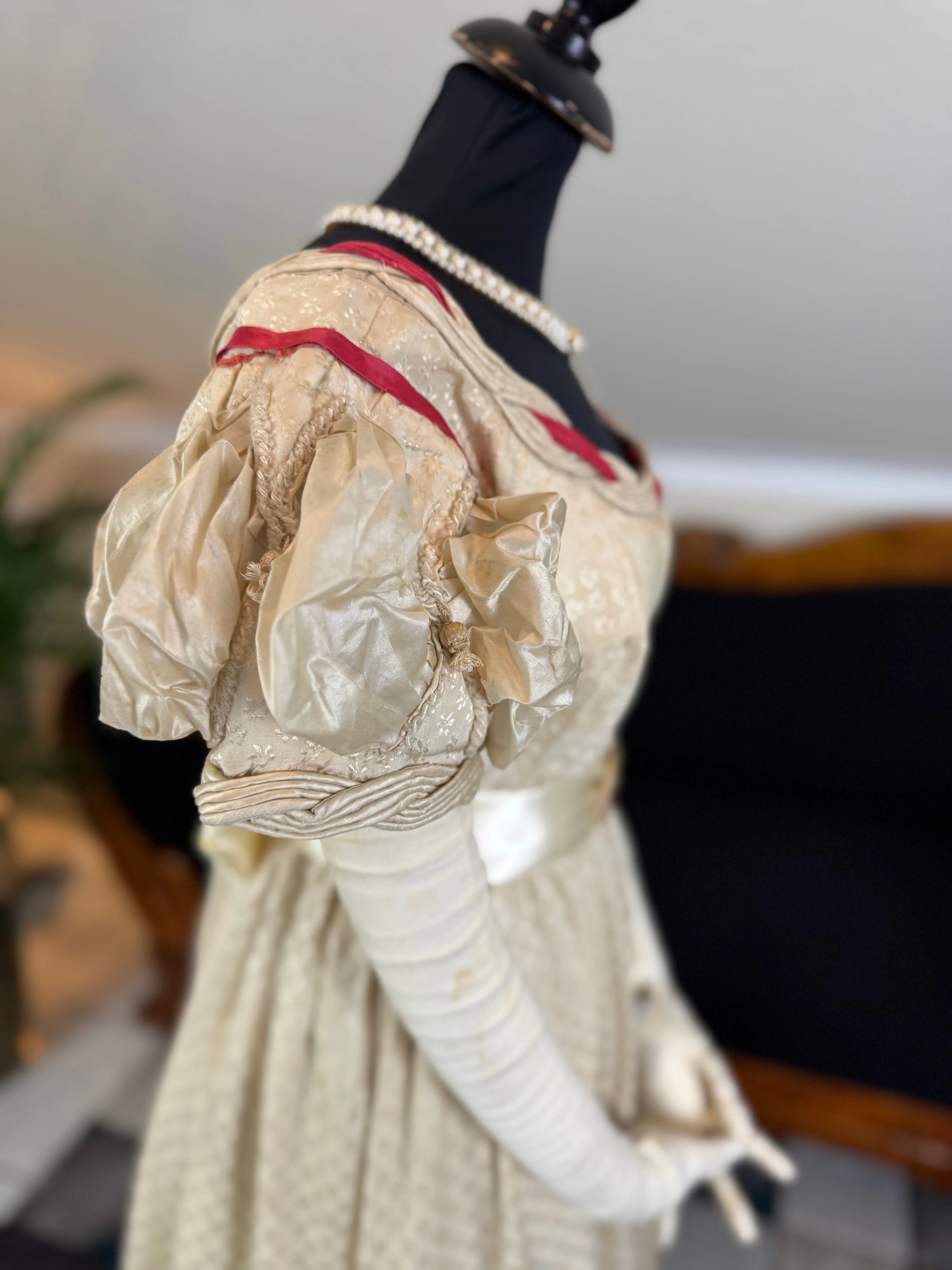 Evening Dress, England, ca. 1823