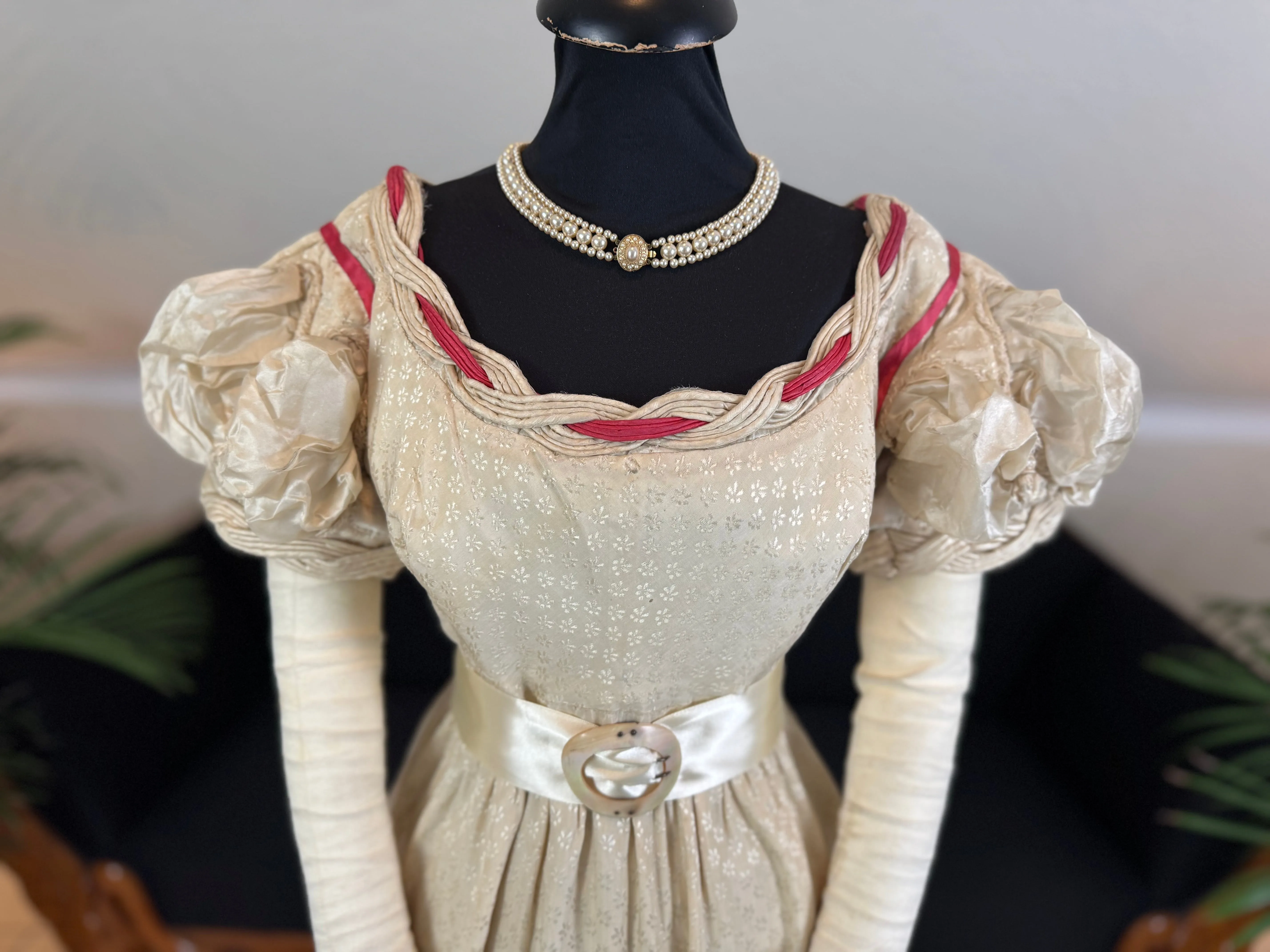 Evening Dress, England, ca. 1823