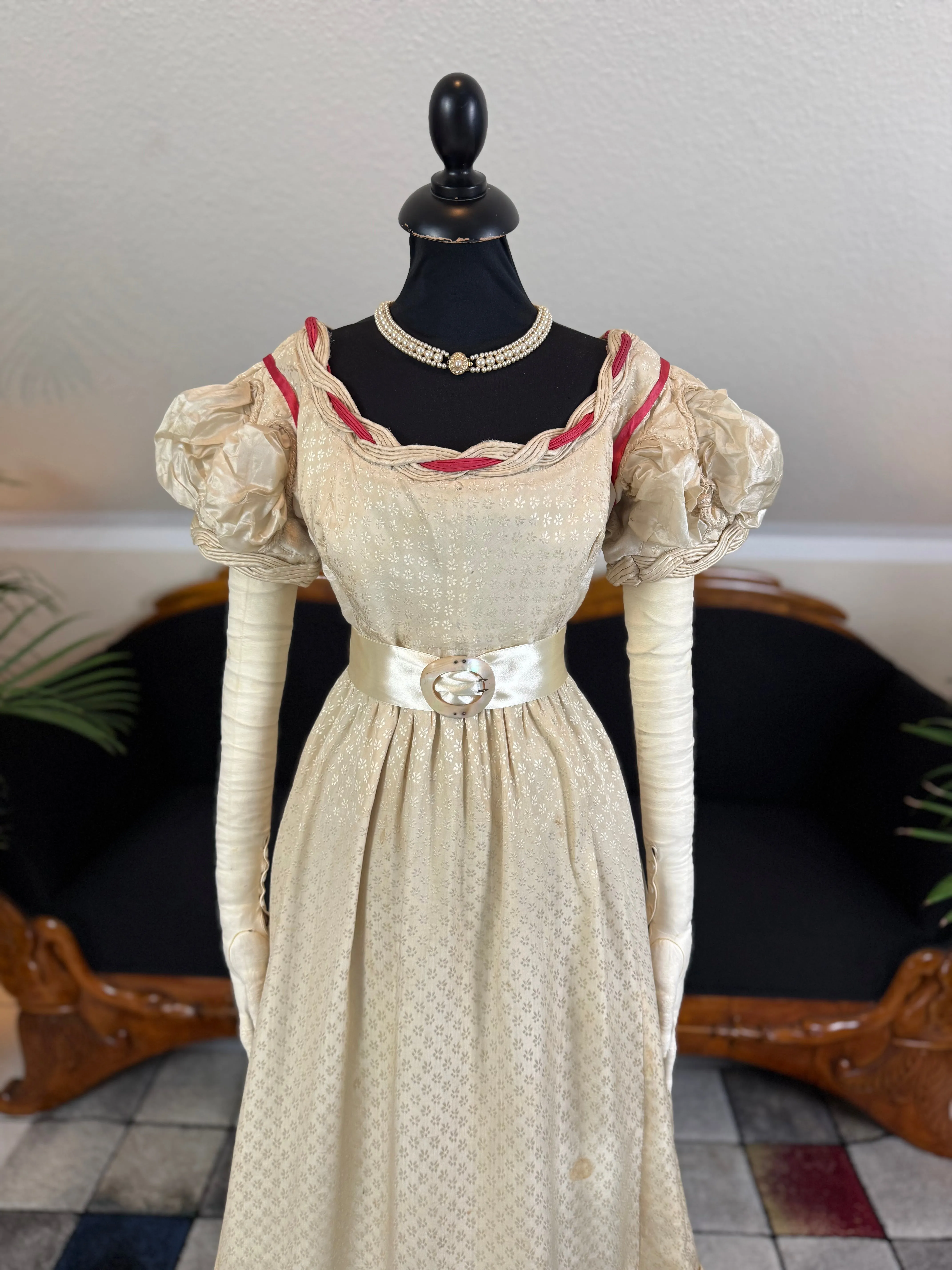Evening Dress, England, ca. 1823