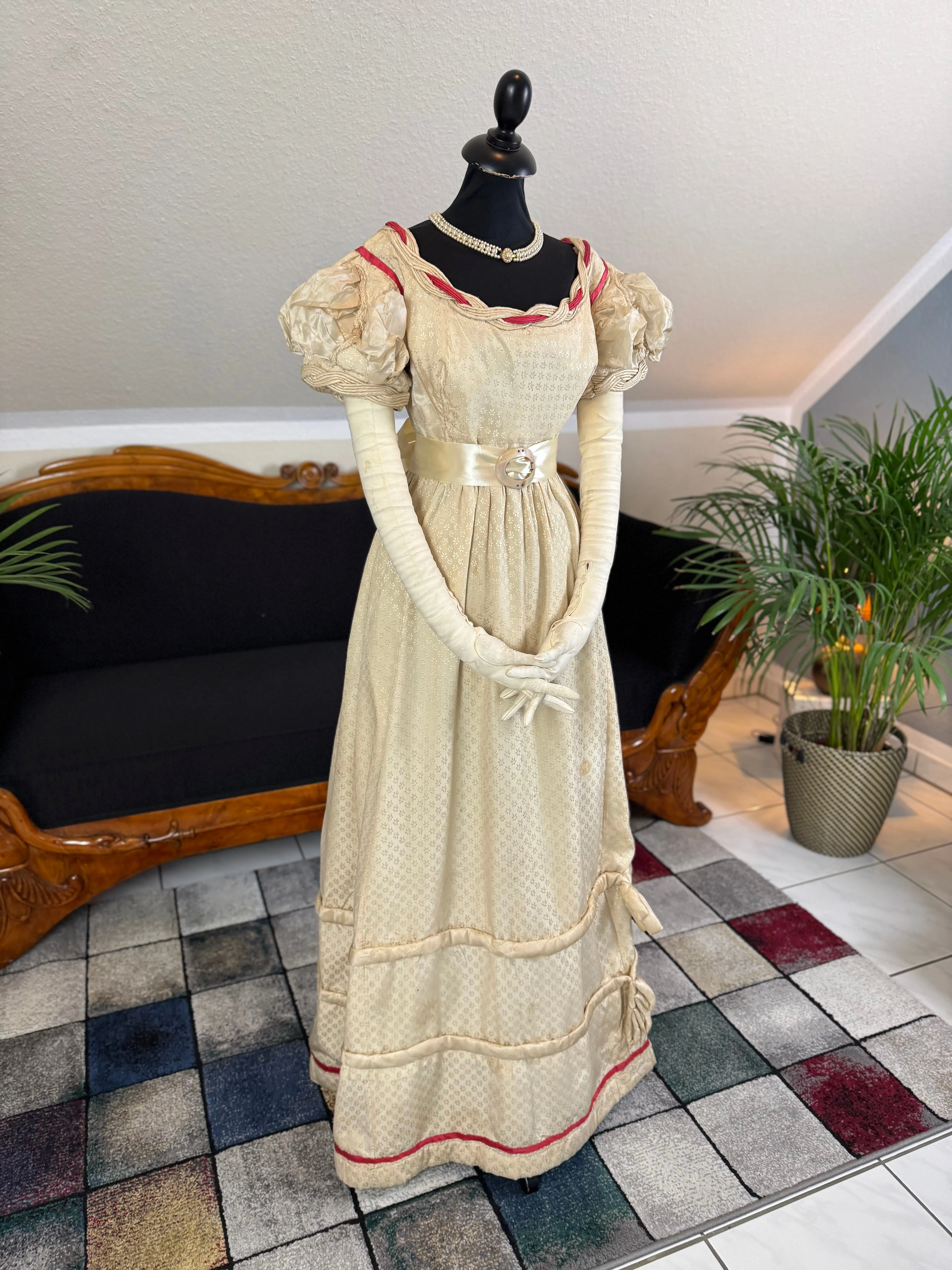 Evening Dress, England, ca. 1823
