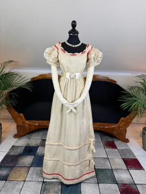 Evening Dress, England, ca. 1823