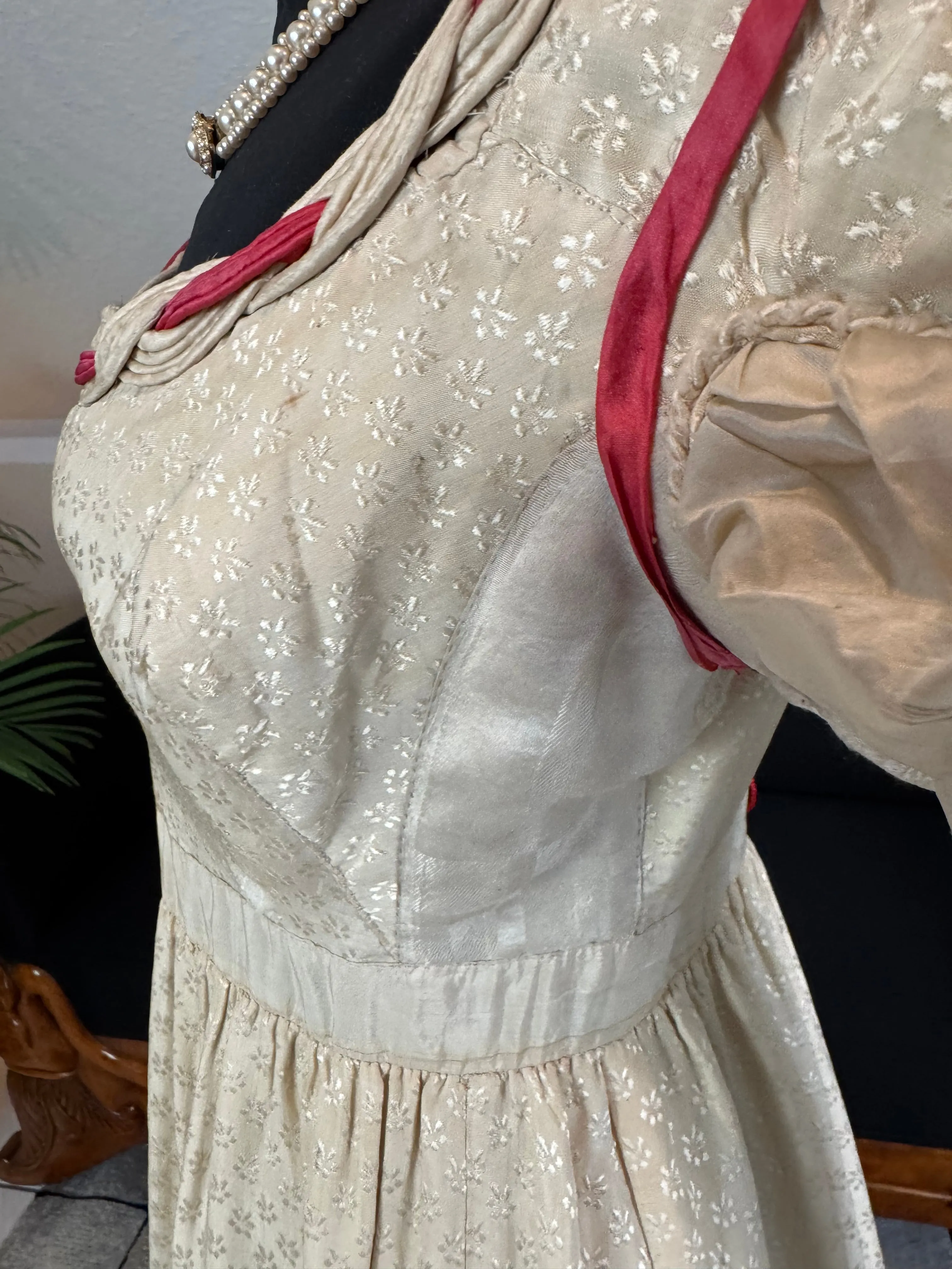 Evening Dress, England, ca. 1823