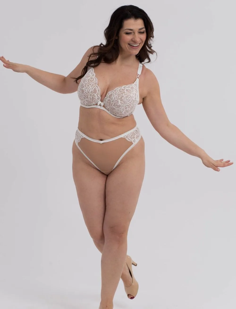 Ewa Michalak Antonina Brazilian Brief Ivory