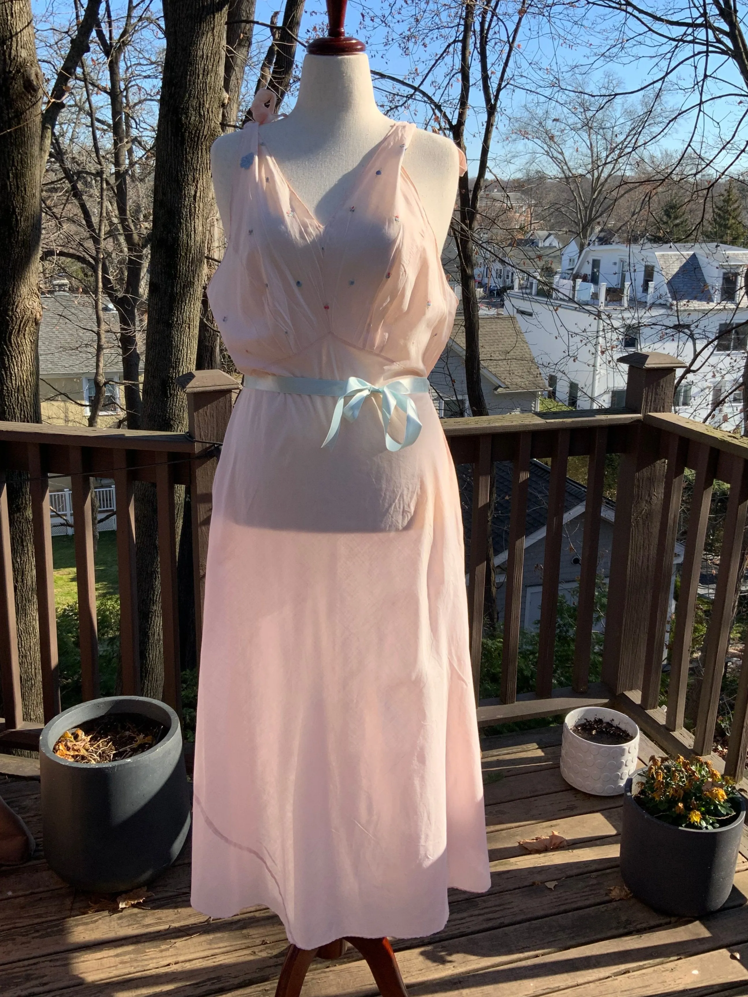 Ewdwardian Cotton Tea Dress - 1910 - ED18