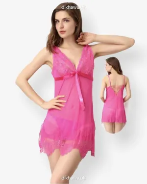 Fashion Rack Short Romantic  Nighty For Women - 911