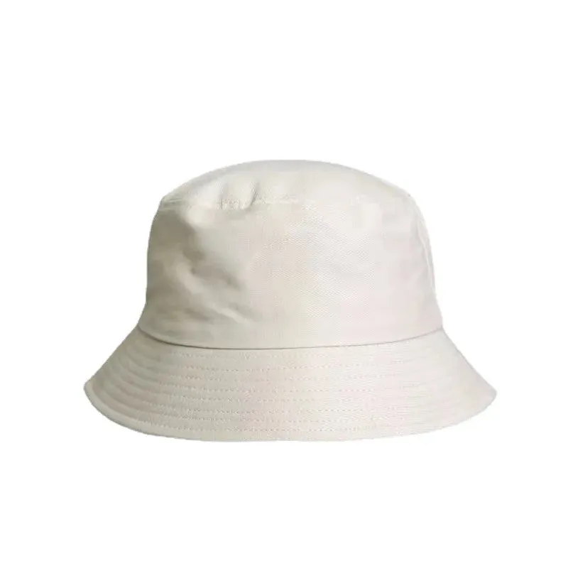 Fashionable Spring Summer Bucket Hats - Solid Panama Sunscreen Fisherman Cap for Outdoor Beach Sun Protection, Unisex
