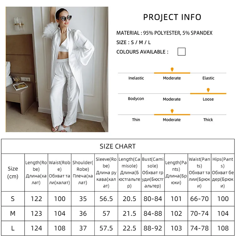 Feathers Bride Pajama Set