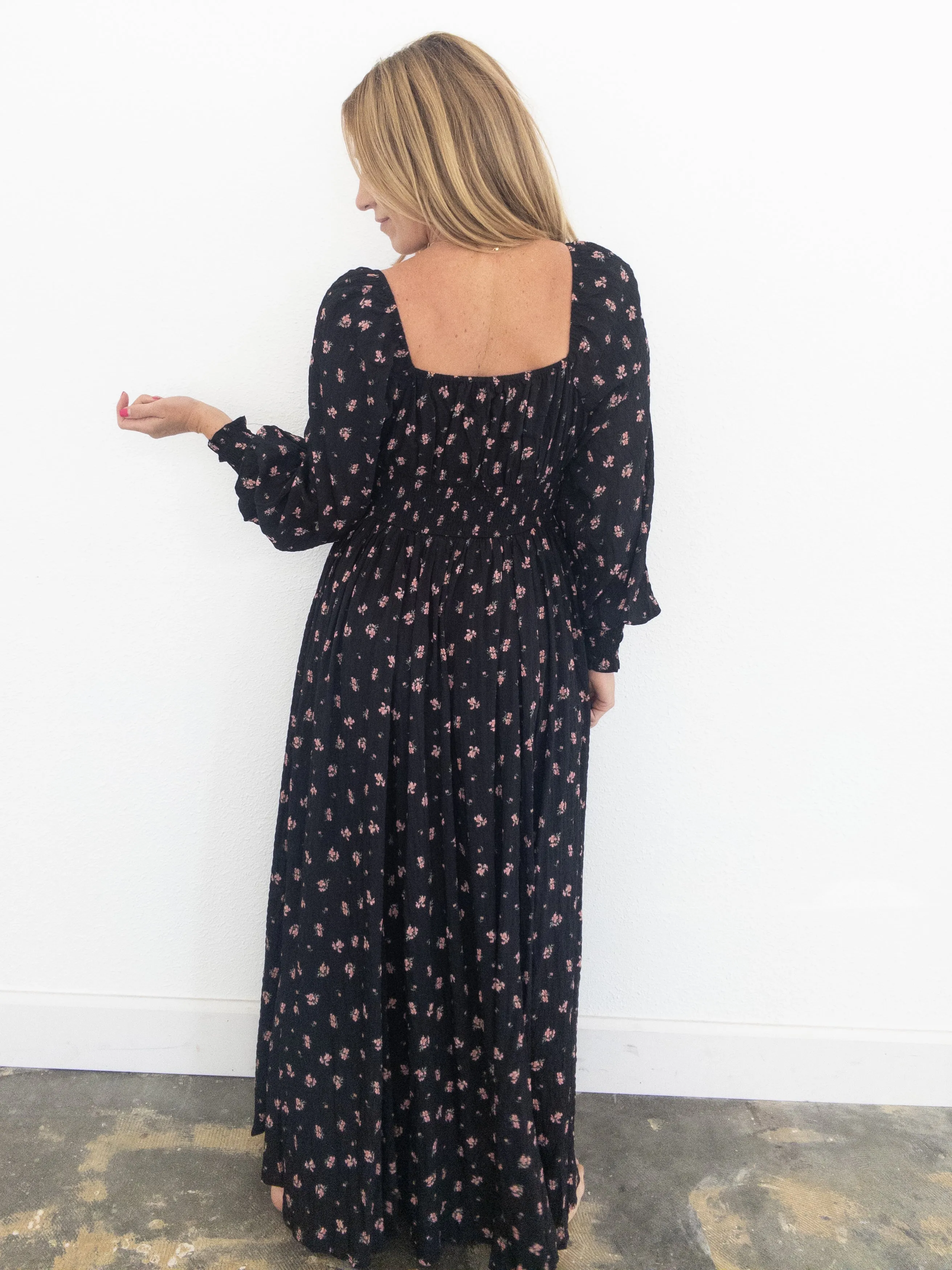 Fields of Flowers Midi Dress