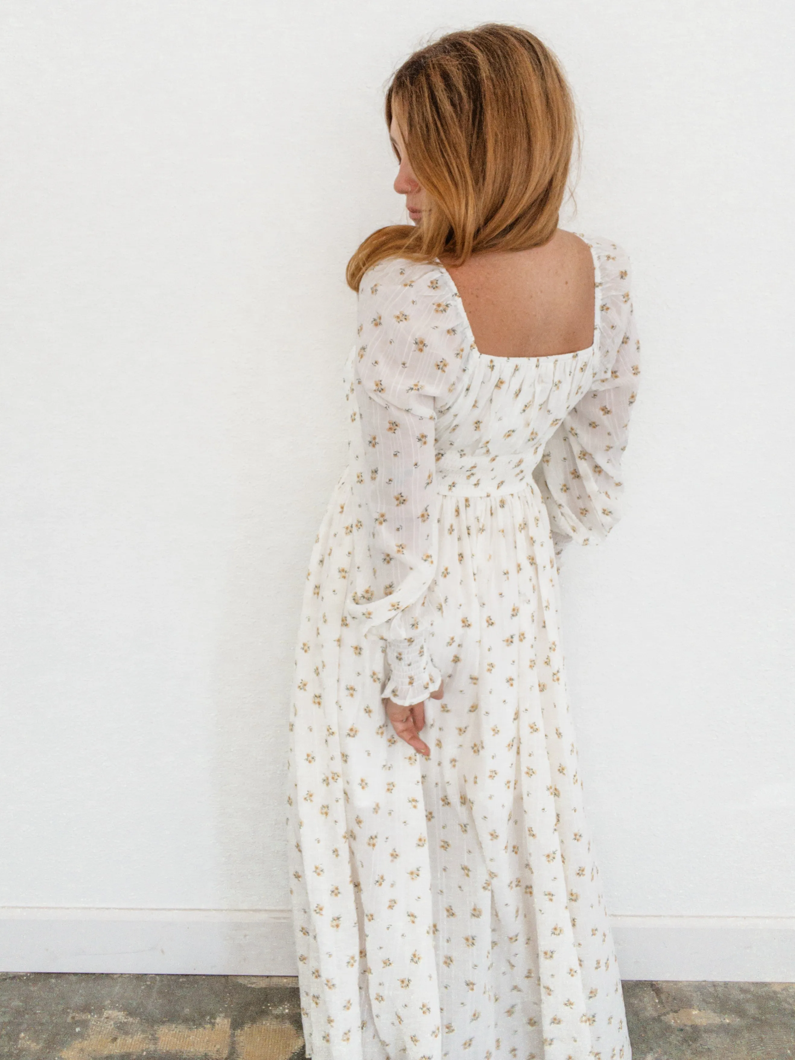 Fields of Flowers Midi Dress