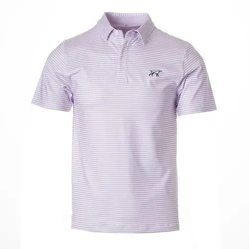 Fieldstone Marshall Performance Polo Lavender/White