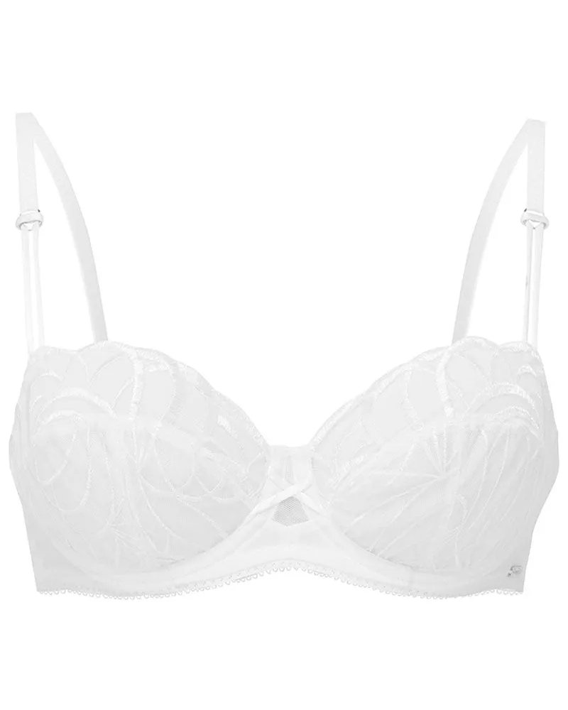 Fiesta White  NON Padded UW Bra