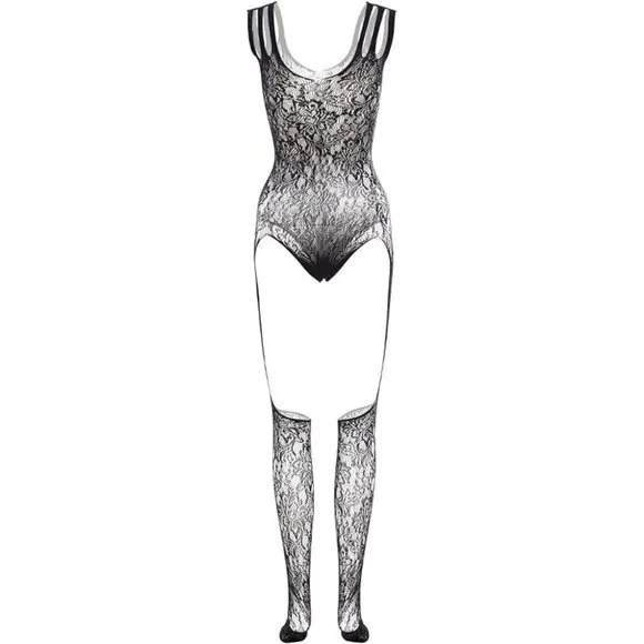 FISHNET Body Stockings Mesh Lingerie Bodysuit Body Soft BDSM Bondage Cosplay NWT