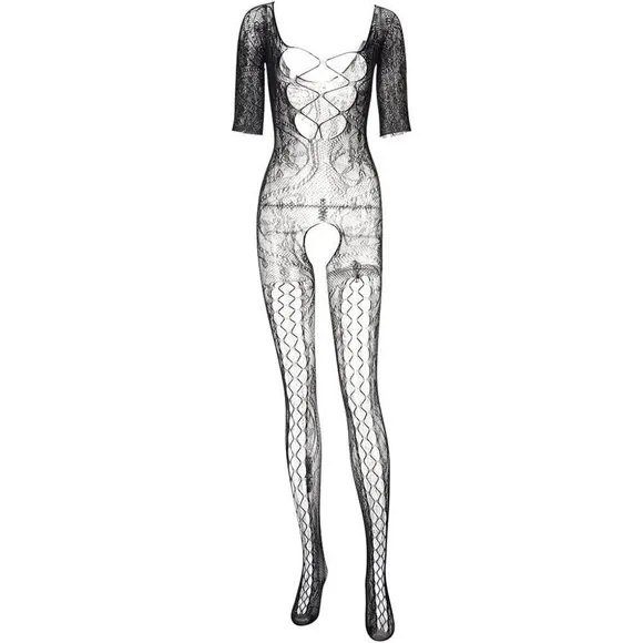 FISHNET Body Stockings Mesh Lingerie Bodysuit Body Soft BDSM Bondage Cosplay NWT